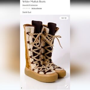 FREE PEOPLE Wilder Mukluk Boots